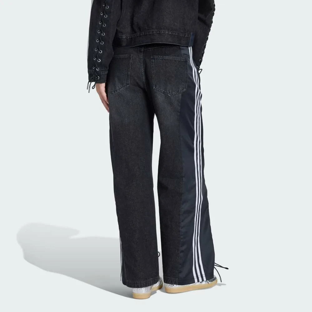 Джинсовые гоночные штаны Originals Denim FB Adidas, black — фото 2