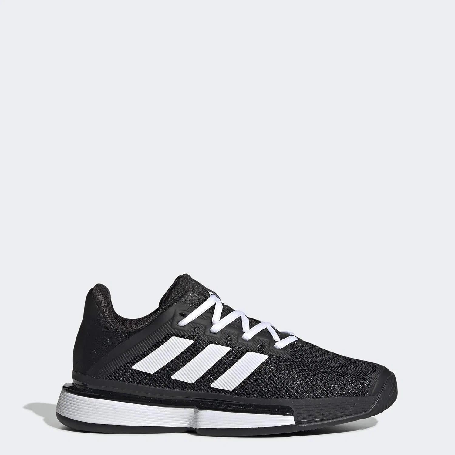 Кроссовки теннисные adidas SoleMatch Bounce, Black — фото 2
