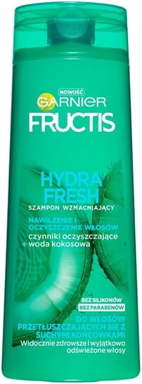 

Укрепляющий шампунь для жирных волос с сухими кончиками, 400 мл Garnier, Fructis Hydra Fresh