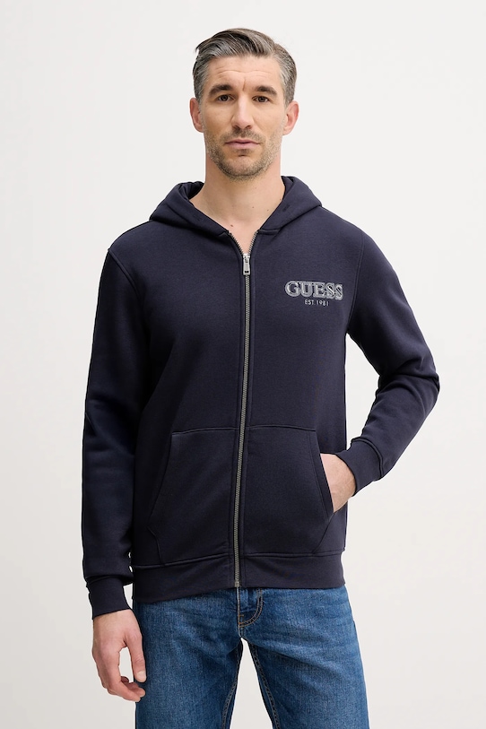 

Толстовка Guess, темно-синий