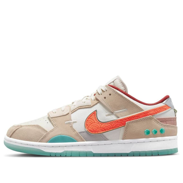 

Кроссовки dunk low scrap 'shapeless, formless, limitless' Nike, мультиколор