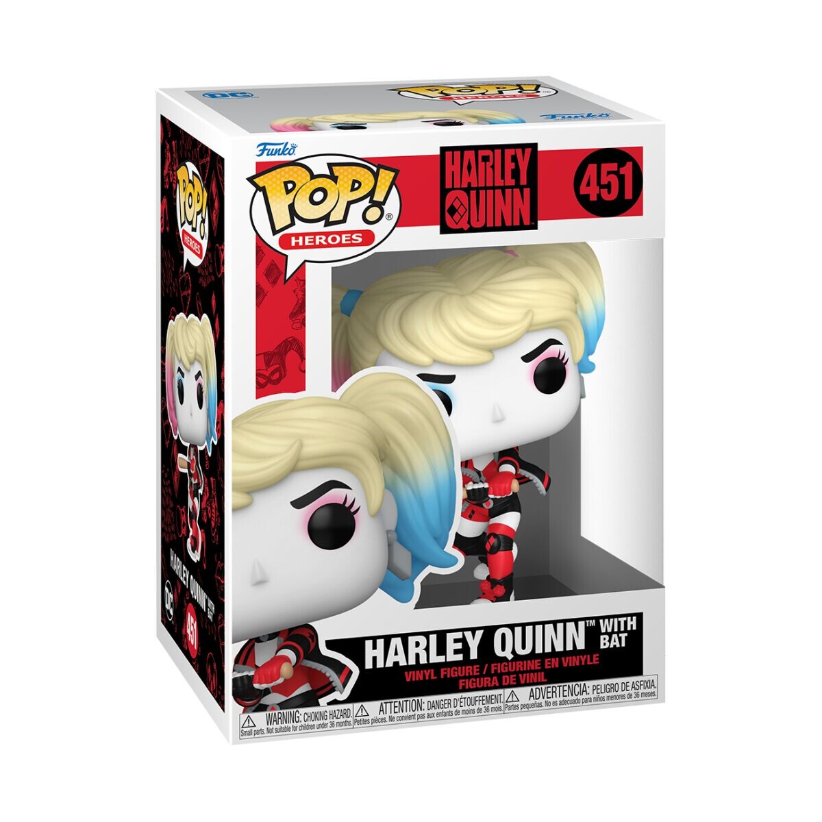 

Виниловая фигурка Harley with Bat Vinyl Figur 451 от Harley Quinn