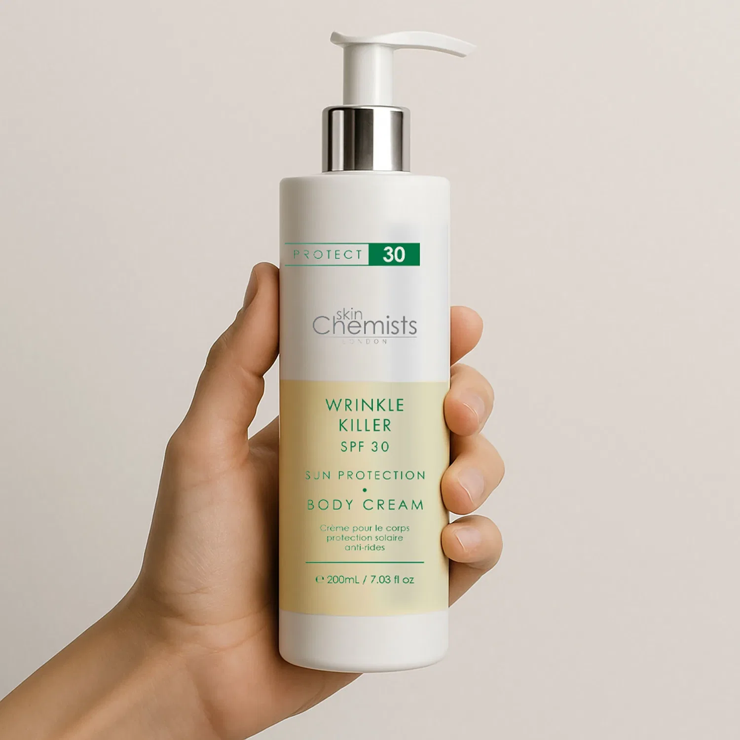 Солнцезащитный крем SPF 30 для лица и тела SkinChemists — фото 4