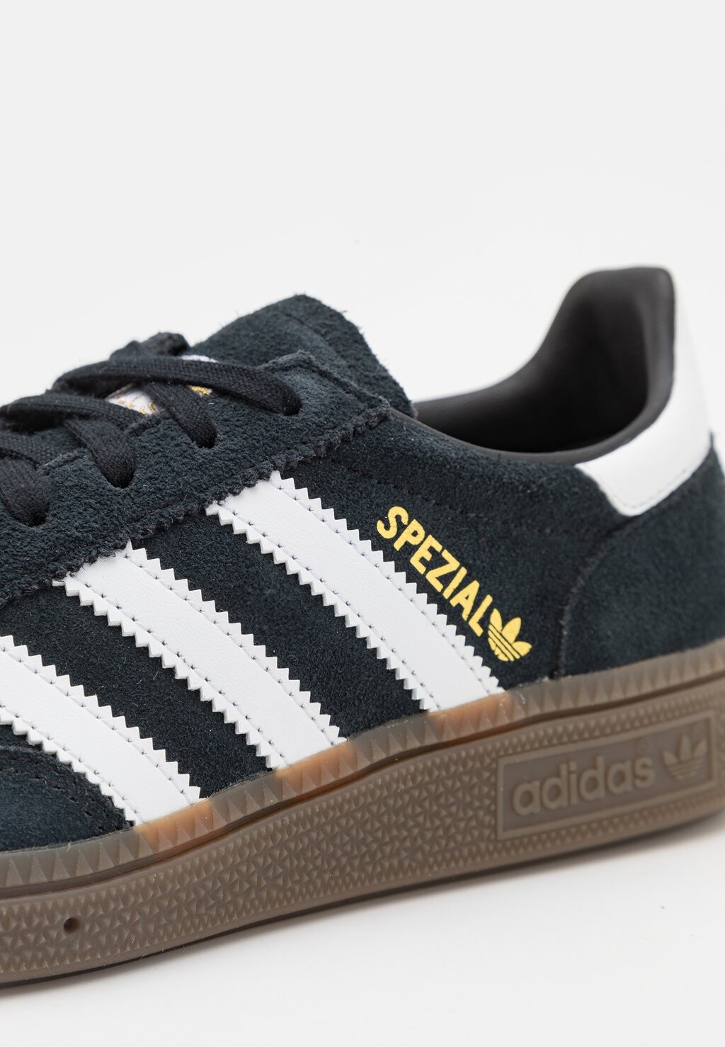 Кроссовки на шнуровке HANDBALL SPEZIAL KIDS adidas, черный — фото 2