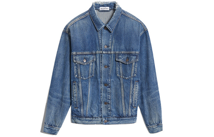 

Balenciaga Женская Джинсовая Куртка, цвет Blue, Синий, Balenciaga Женская Джинсовая Куртка, цвет Blue