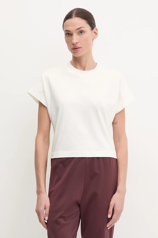 

Футболка хлопковая ALL SZN Adidas, бежевый