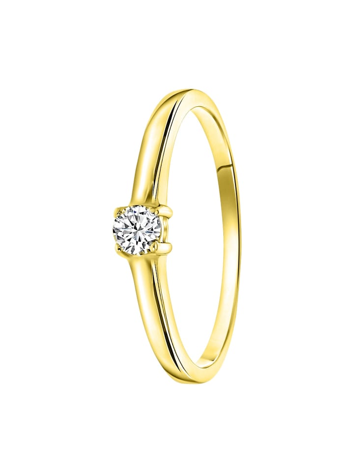 

Lucardi Круглое кольцо из стерлингового серебра 925 пробы