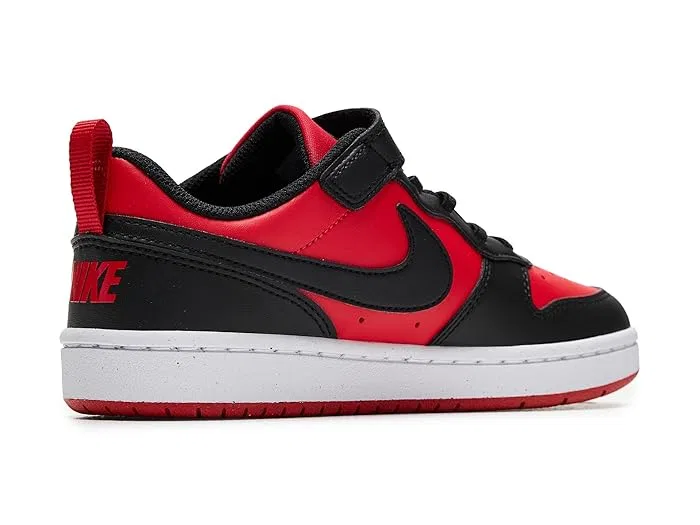 Кроссовки Nike Court Borough Low Recraft, University Red/Black/White — фото 4