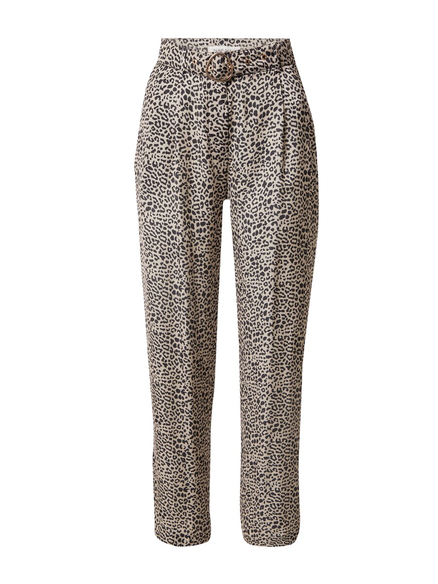 

Брюки со складками спереди NAF NAF Regular Pleat-Front Pants KLEO, цвет kitt