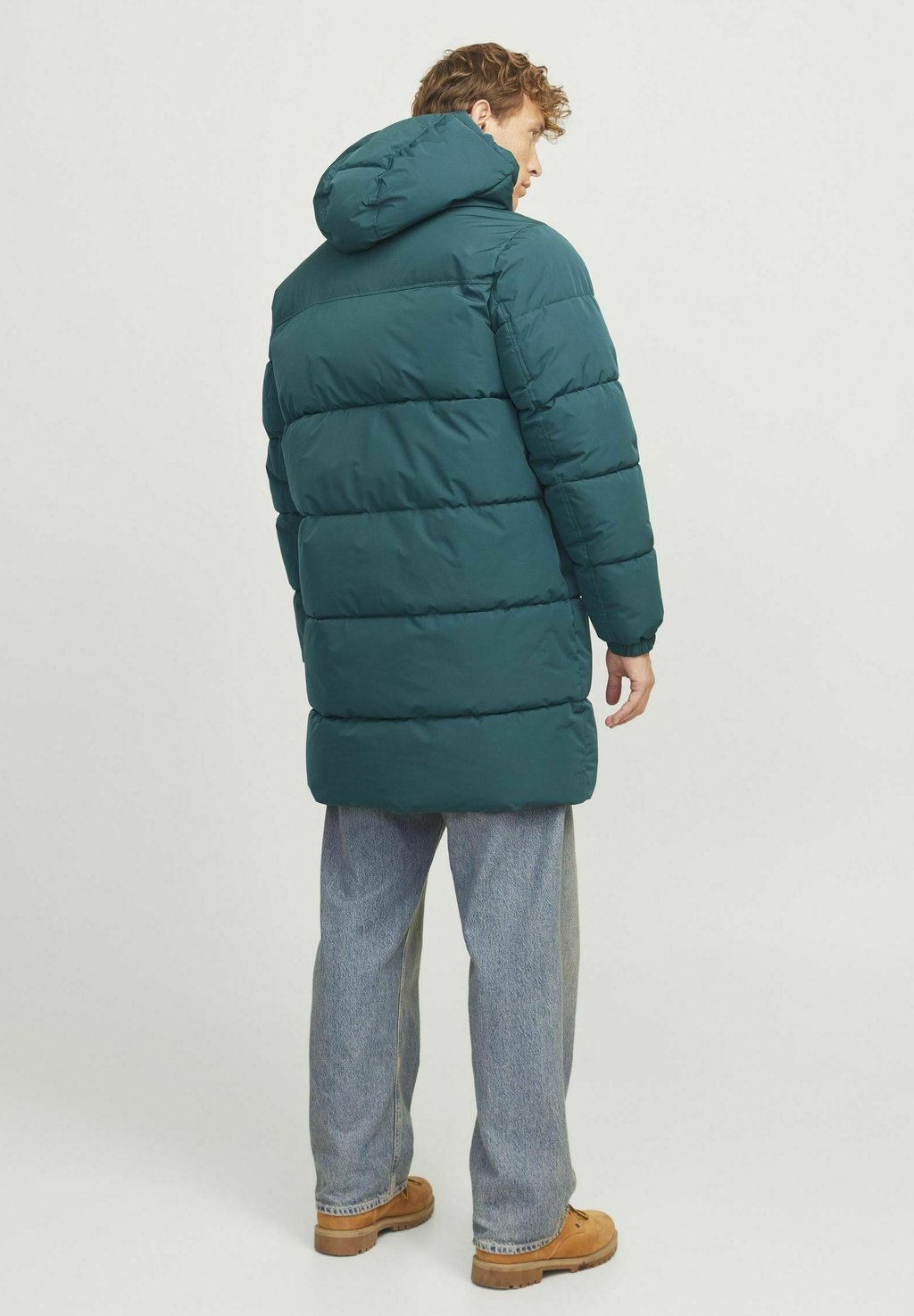 

Зимнее пальто EBRADLEY LONG Jack & Jones, темно-зеленый