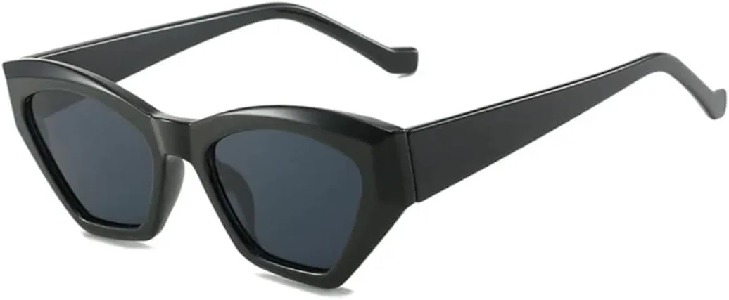 

Солнцезащитные очки для мужчин и женщин - защита UV400 - линзы цвета «кошачий глаз» для занятий спортом на открытом воздухе и вождения DSVIGF, C1black-black