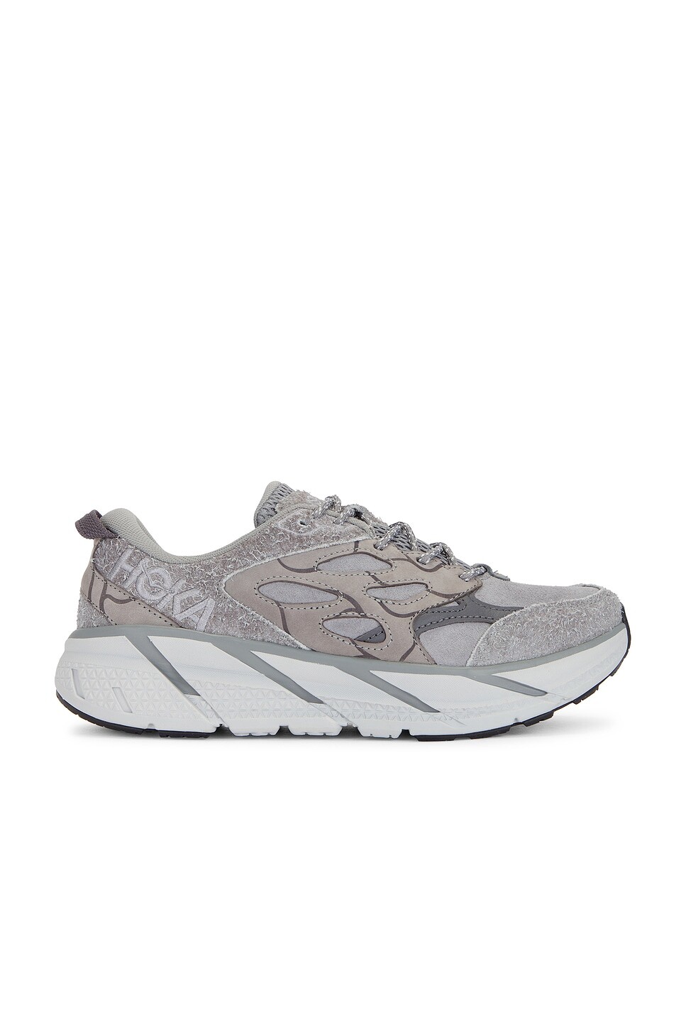 

Кроссовки Clifton Hoka, цвет Galactic Grey & Satellite Grey, Серый, Кроссовки Clifton Hoka, цвет Galactic Grey & Satellite Grey