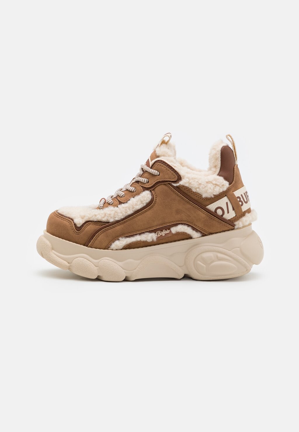 

Высокие кеды CHAI WARM Buffalo, цвет beige/brown
