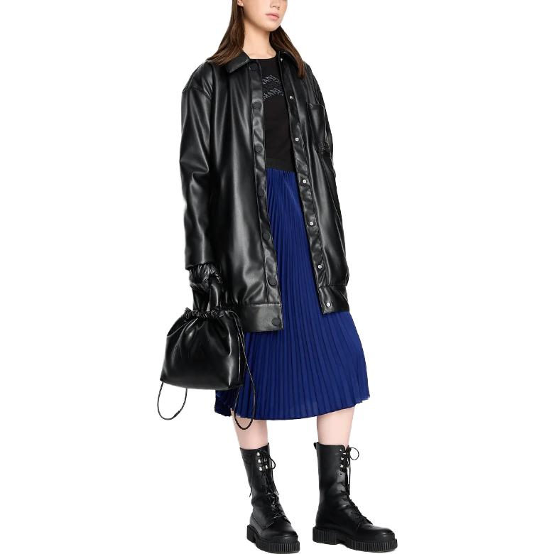 EMPORIO ARMANI Футболка женская черная — фото 4