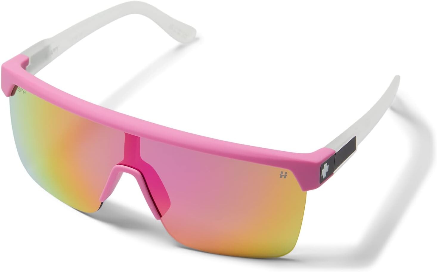 

Солнцезащитные очки Flynn 5050 Spy Optic, цвет Matte Neon Pink Matte Translucent White/Happy Bronze Pink Mirror