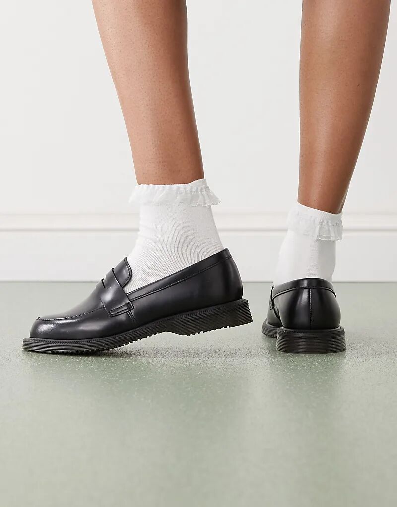 Лоферы Dr Martens Temara Kensington из черной кожи — фото 4
