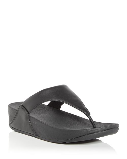 

Женские босоножки на танкетке Lulu с ремешками FitFlop, цвет Black
