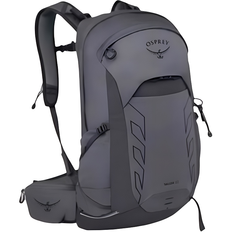 

OSPREY Туристический рюкзак из переработанного нейлона 22 литра темно-серый мужской, Dark Gray
