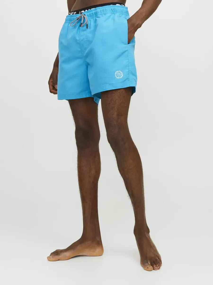 

Шорты для плавания Jack & Jones "JPSTFIJI JJSWIM DB WB ​​LY SN", синий