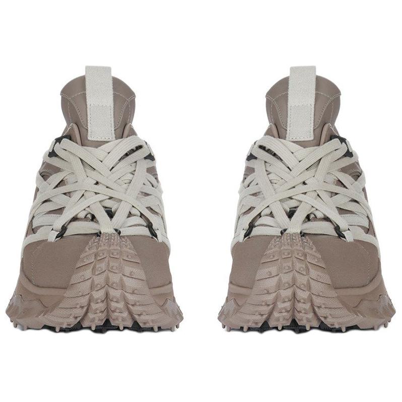 Moncler x /RO Trailgrip Megalace Кроссовки низкие повседневные унисекс умбра RICK OWENS — фото 4