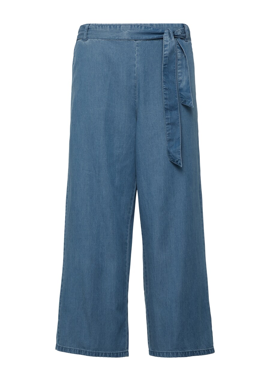 

Джинсы с широкими штанинами COMMA, Blue denim
