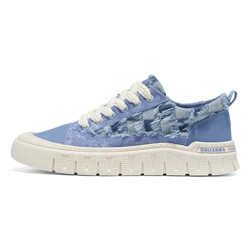 

Мужские дышащие низкие кроссовки для скейтбординга GAISIMA, Blue