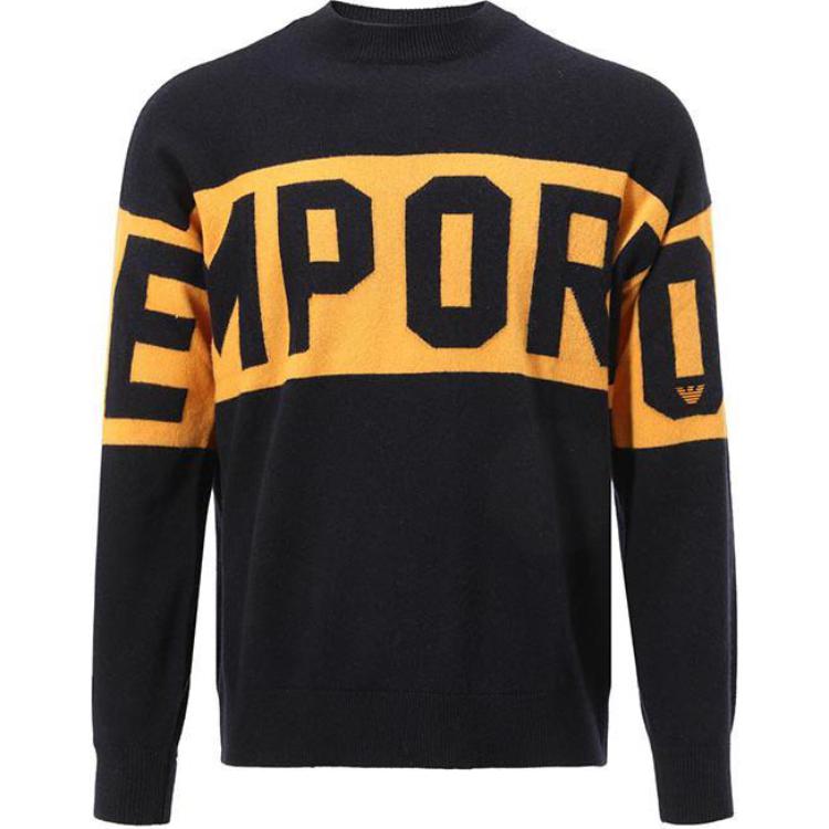

Свитер мужской черный EMPORIO ARMANI