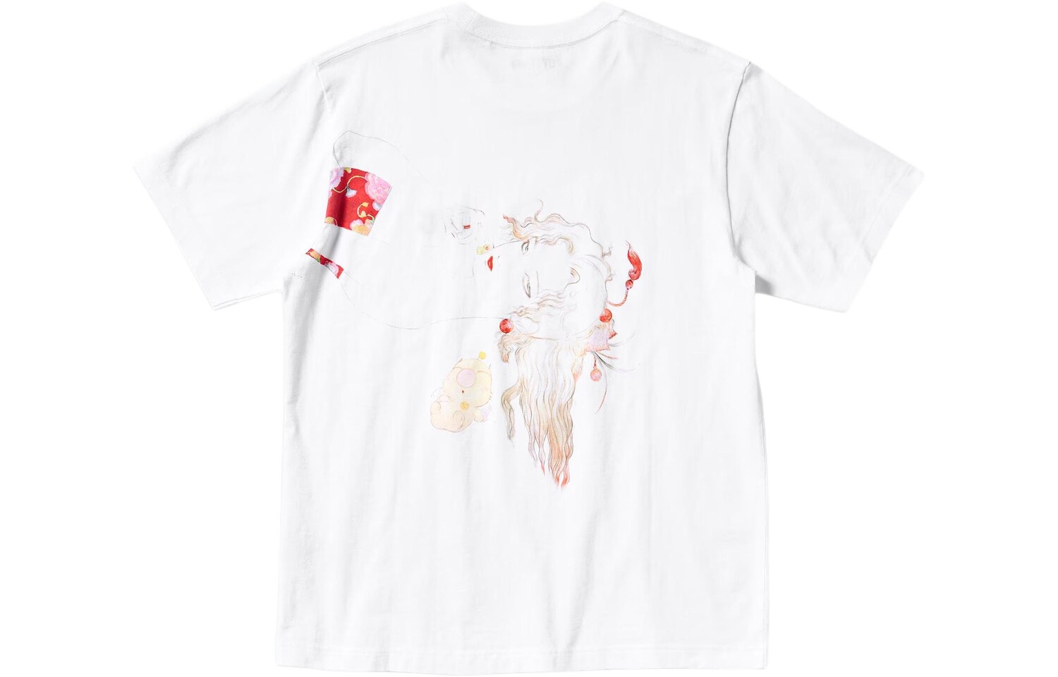 Футболка Final Fantasy Co-brand для мужчин, белая Uniqlo, белый — фото 2