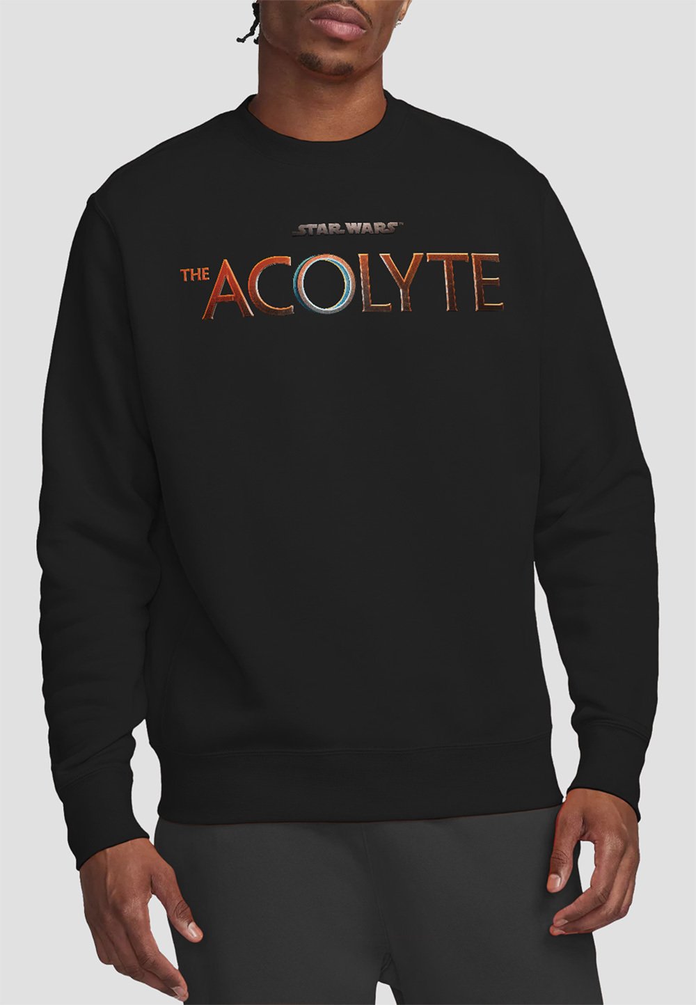 

Толстовка THE ACOLYTE FULL LOGO-PRINT Star Wars, черный