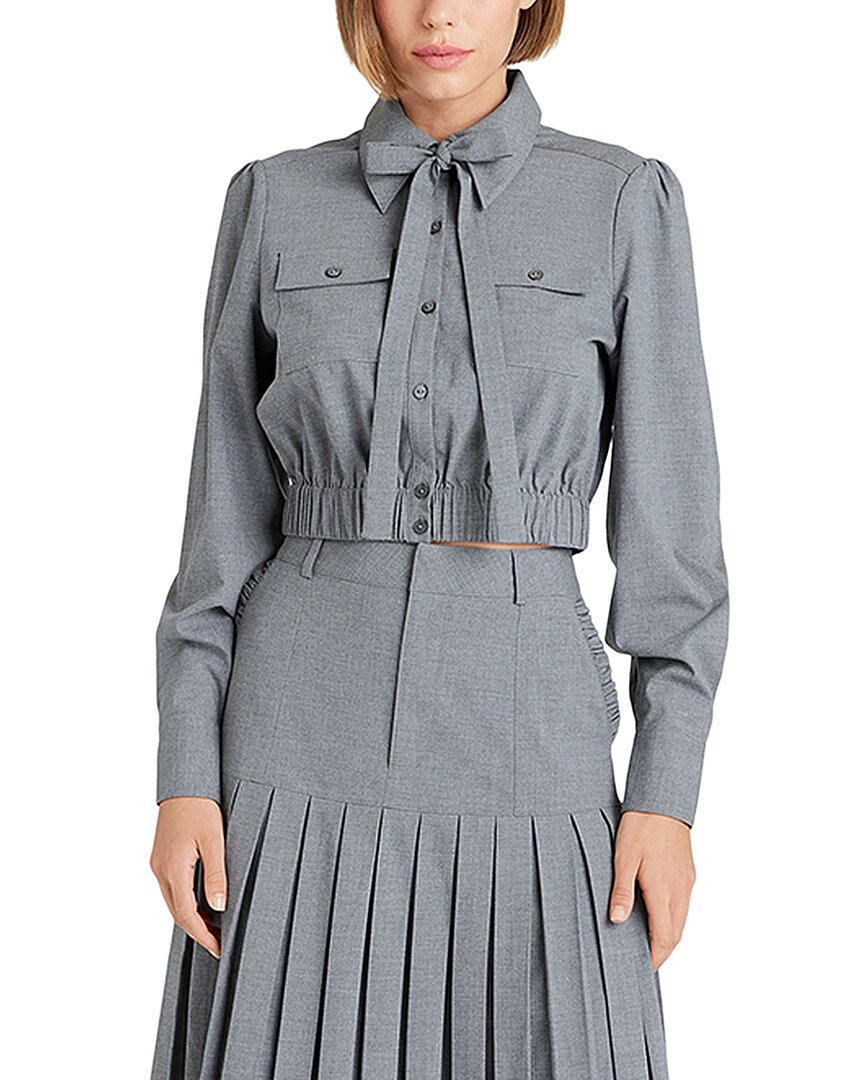 

Cinq à Sept Francesca Top, серый