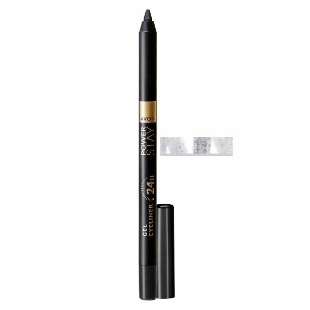 

гелевая подводка для глаз AVON, стойкая 24 часа, серебристый блеск