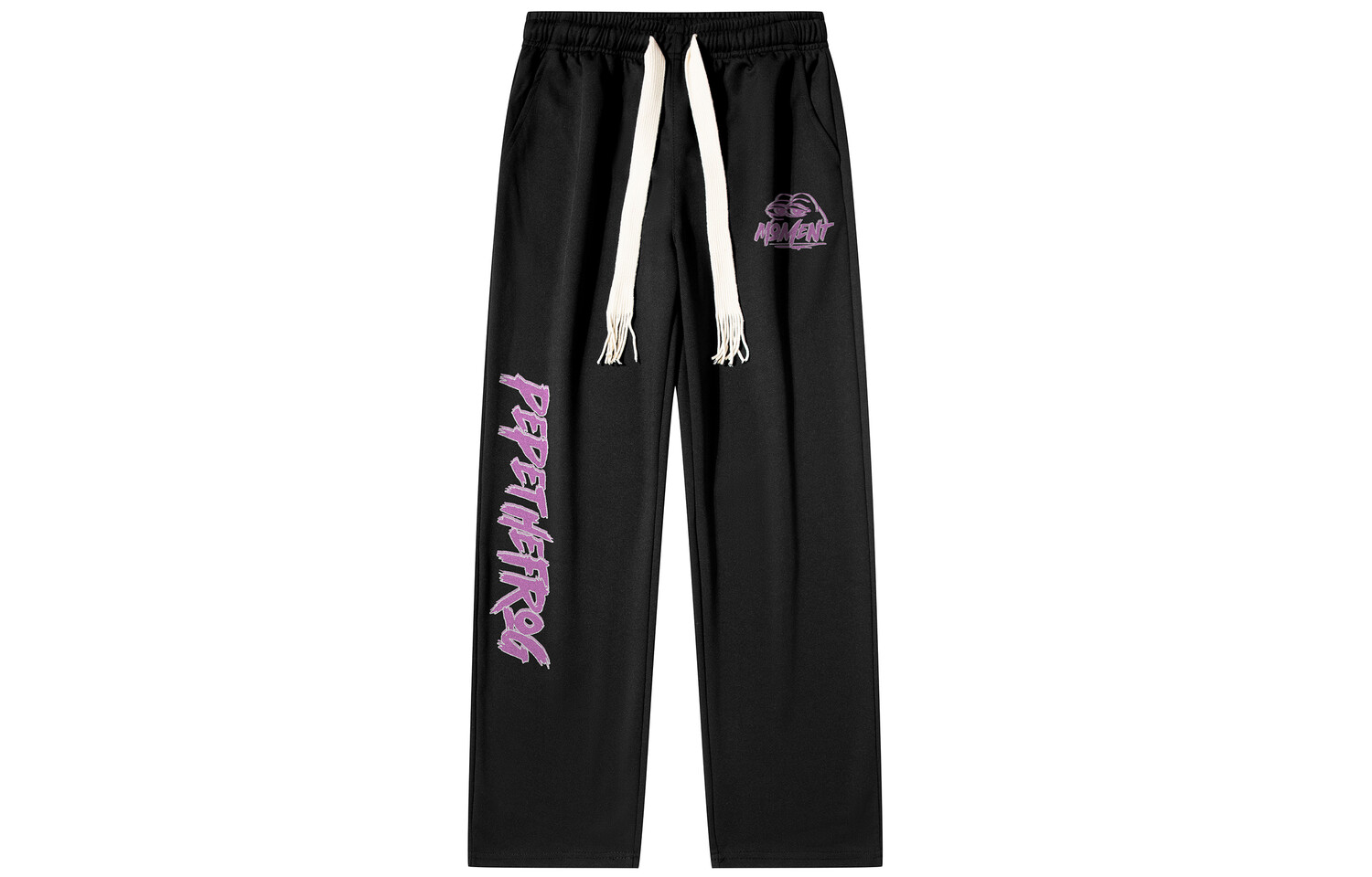 

pepe the frog Повседневные брюки унисекс «Лягушка Пепе», (На флисовой подкладке и утолщенный) Бежевый