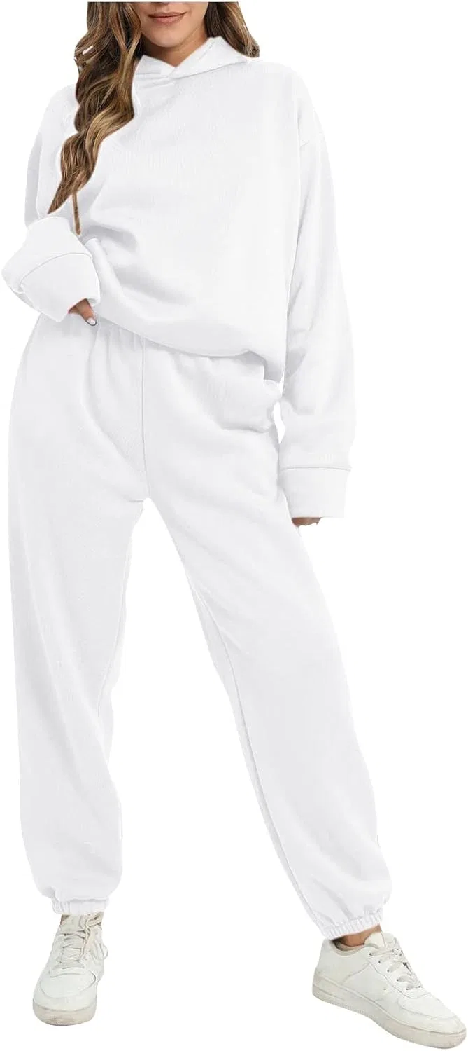 Толстовка и шорты, флис, оверсайз, 3-white