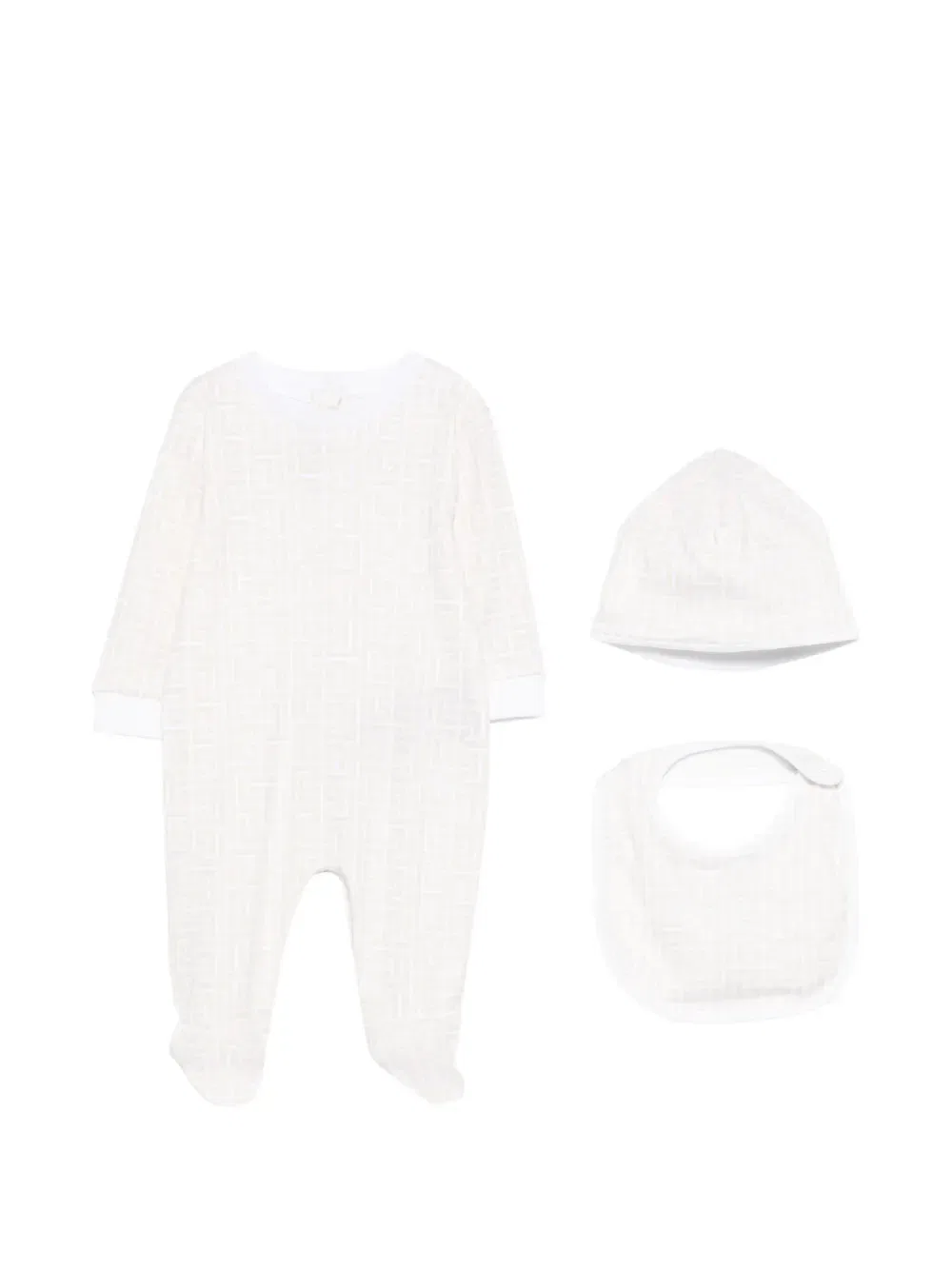 Пижама с узором Labyrinth Balmain Kids, белый