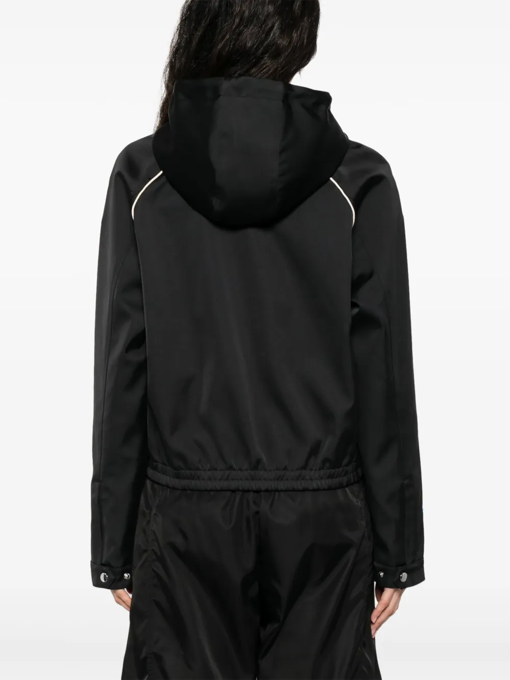 Куртка с капюшоном из коллаборации с Wales Bonner adidas, черный — фото 4