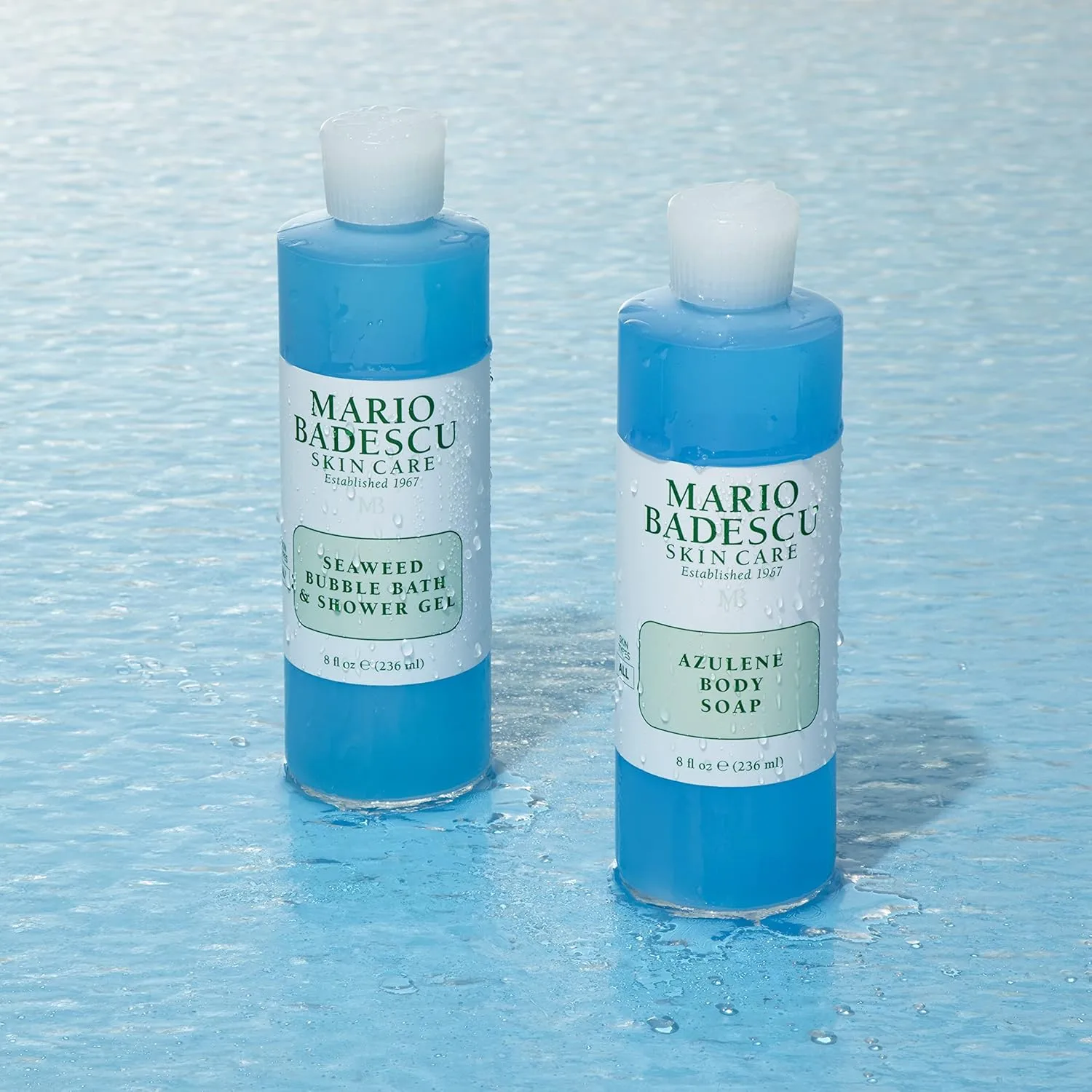 Мыло для тела Mario Badescu Azulene, нежное средство для мытья тела, смягчающее, питающее и очищающее кожу, с успокаивающей формулой на основе ромашки для сухой и чувствительной кожи. 237 мл (1 шт.) — фото 3