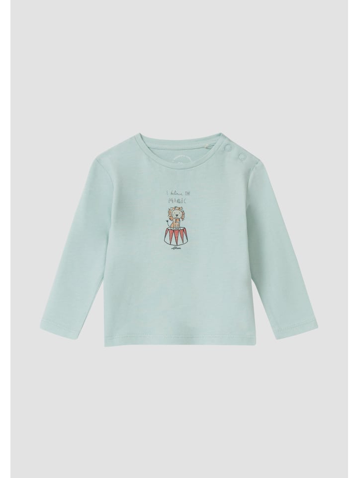 

Футболка цвета 6145_светло-бирюзовый s.Oliver, Зеленый, Футболка цвета 6145_светло-бирюзовый s.Oliver