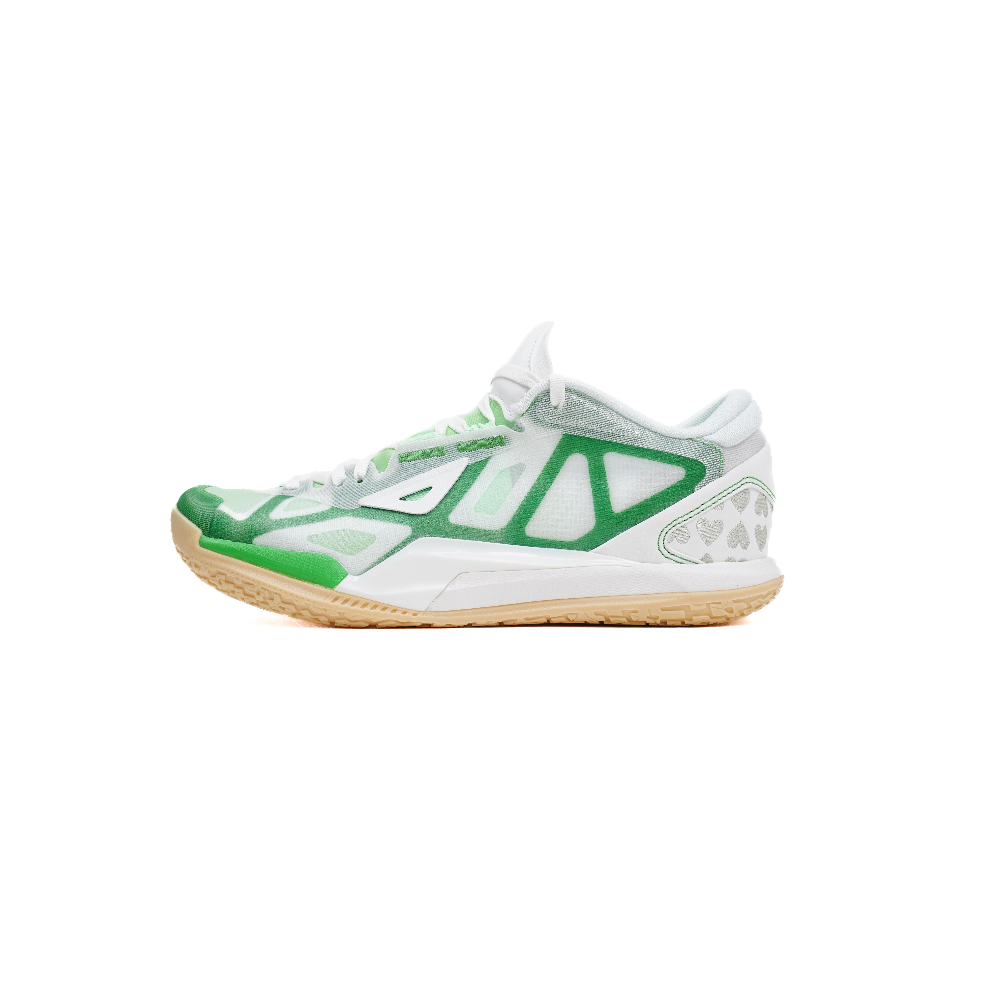 

Serious Player Only Баскетбольные кроссовки Game1 Low Lucky Cushioning Lightweight с низким верхом, мужские, белые, зеленые
