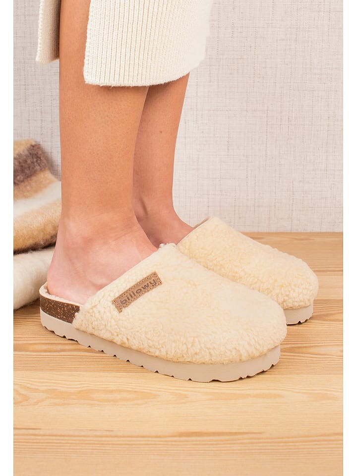 Сабо billowy Clogs, кремовый