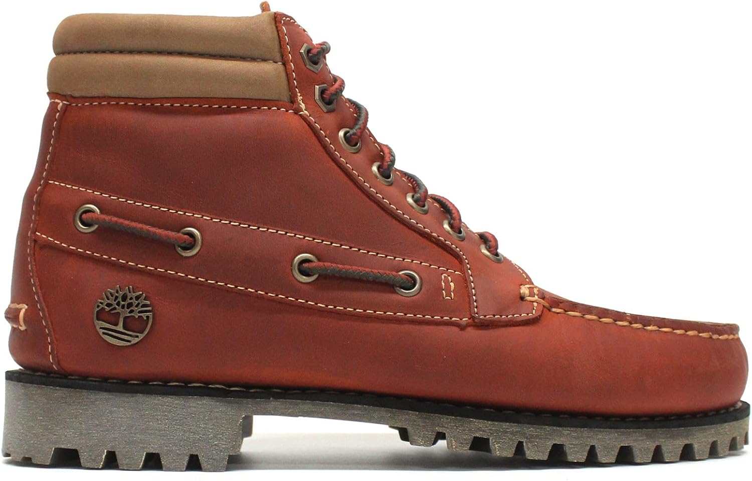 

Timberland мужские ботинки Authentic Mid из цельнозерновой кожи, Medium Orange