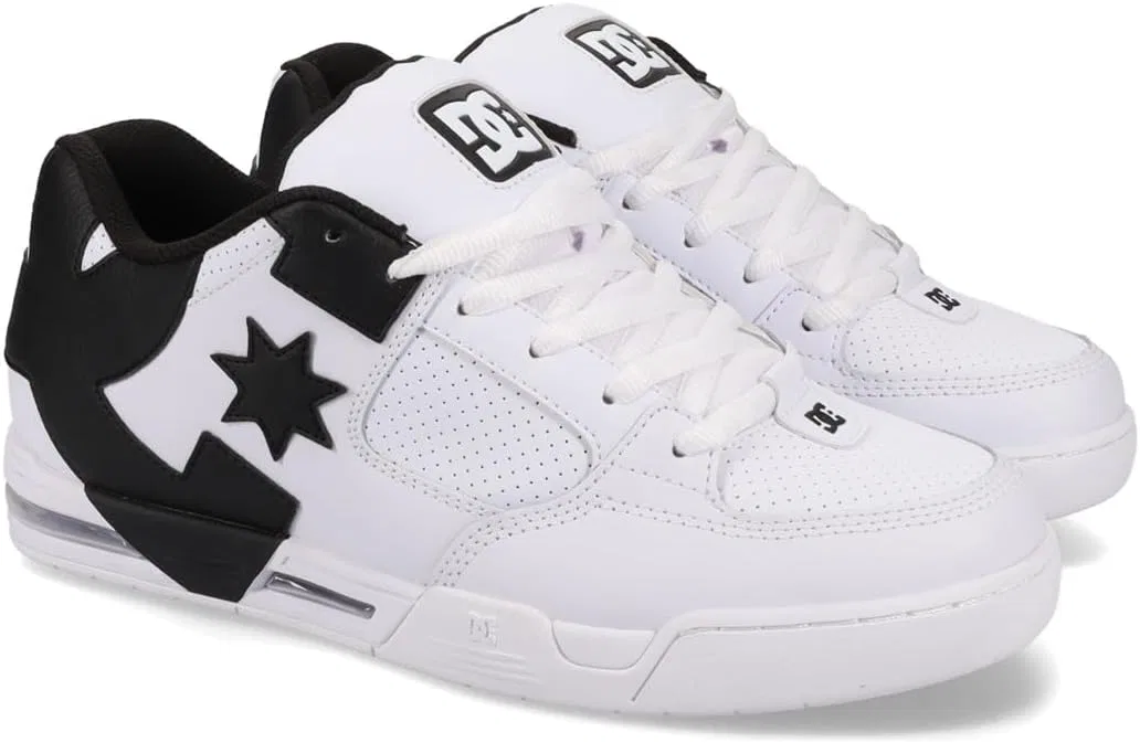 Кроссовки для скейтбординга DC Shoes, цвет White/Black