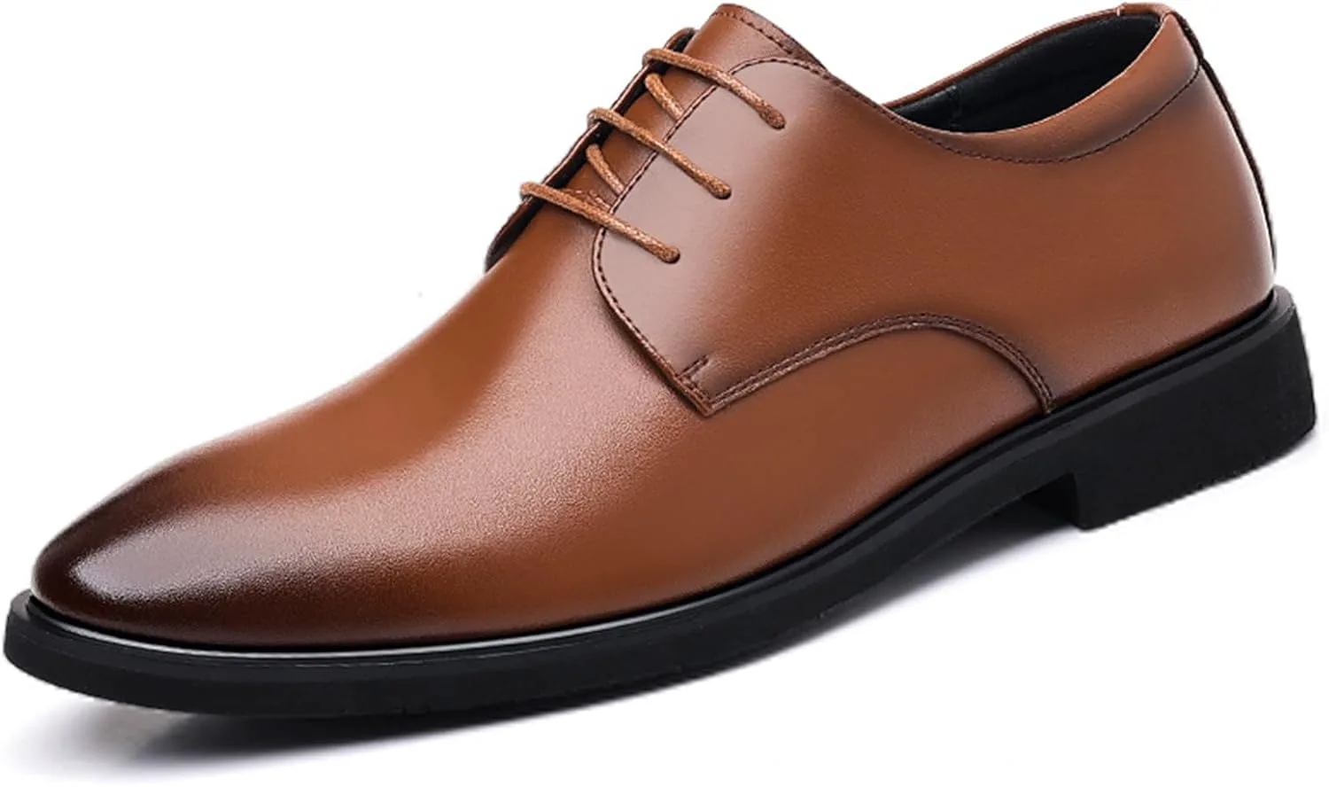 

Мужские кожаные туфли Деловые туфли Мужские свадебные туфли Повседневные оксфорды Для прогулок на улице Generic, коричневый