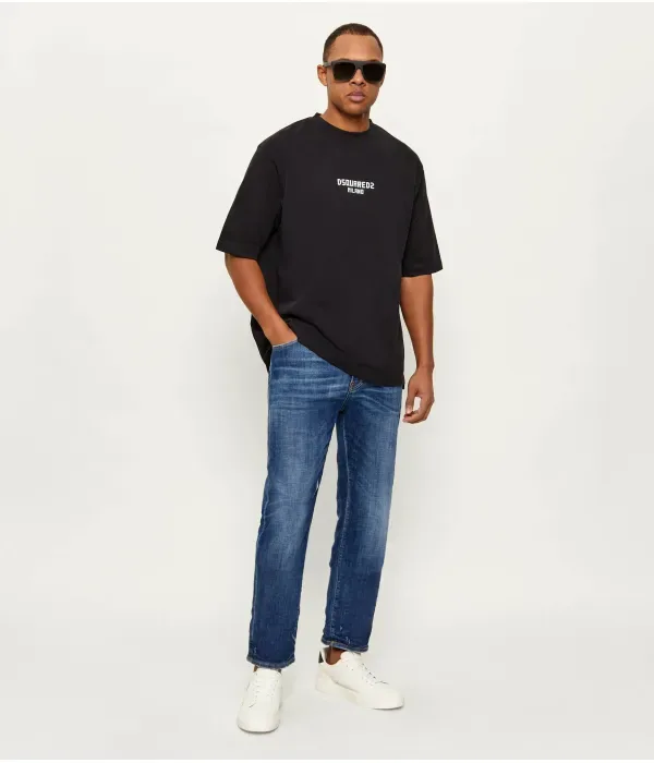 Футболка Милано loose fit Dsquared2, черный — фото 2