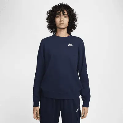

Толстовка Nike Sportswear Club Fleece, цвет Obsidian/White