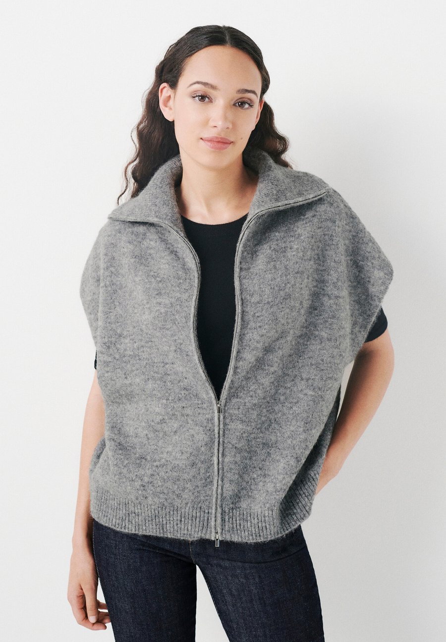 

Кардиган Caroll FRENCH BRAND FASHION ELEGANT MODERN MITCH, Gris Clair/Light Grey