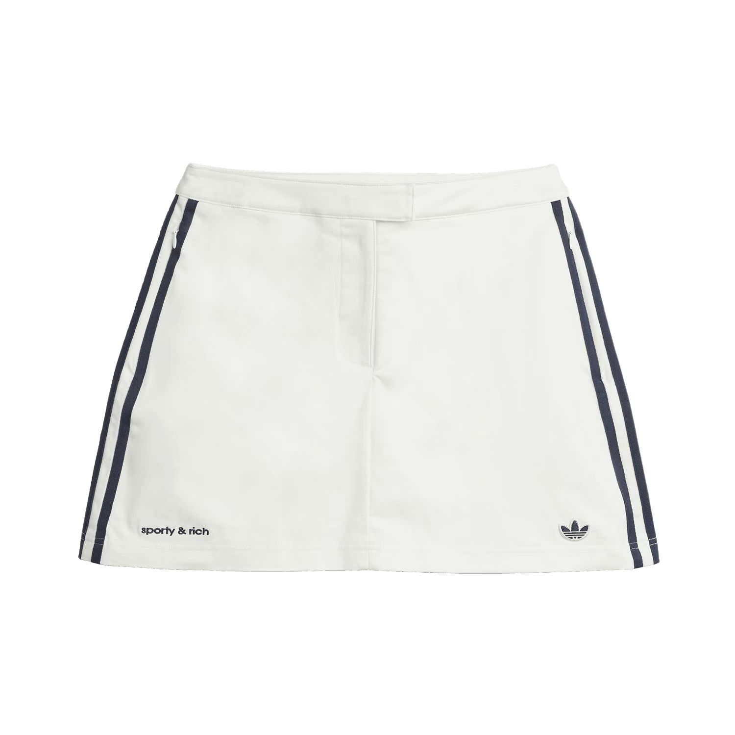 

Спортивная юбка-шорты Sporty & Rich Adidas Originals, ярко-белый/темно-синий
