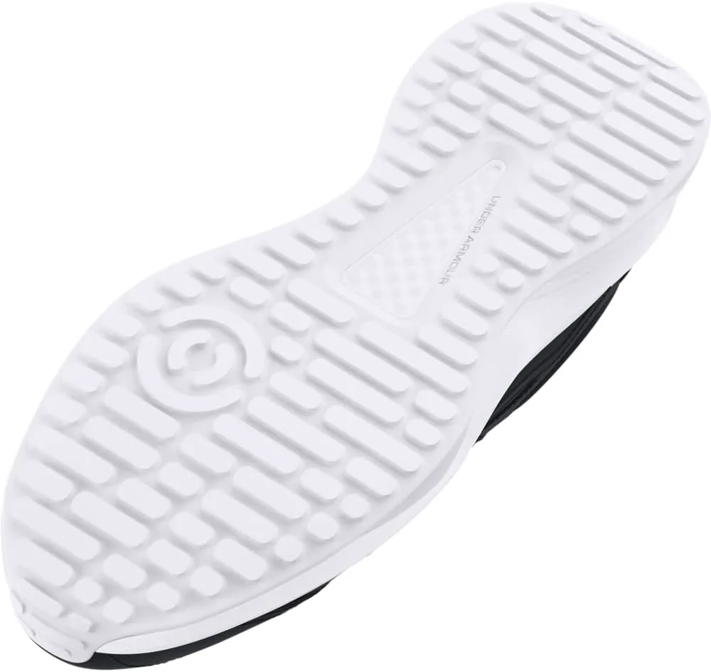 Мужская обувь Under Armour Edge из кожи, черно-белый — фото 3