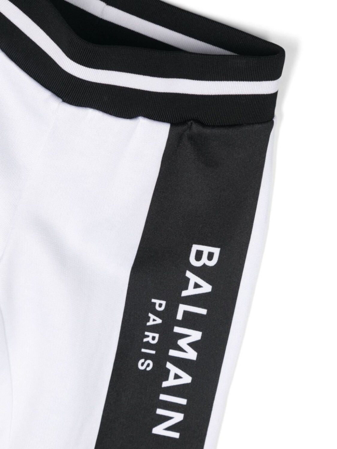 Balmain Kids комплект из футболки и шортов с логотипом, черный — фото 3