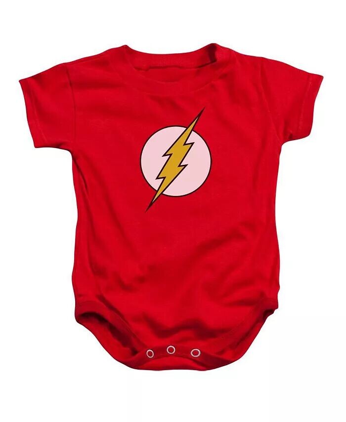 

Комбинезон с логотипом DC Baby для девочек DC Baby DC Comics Flash, красный