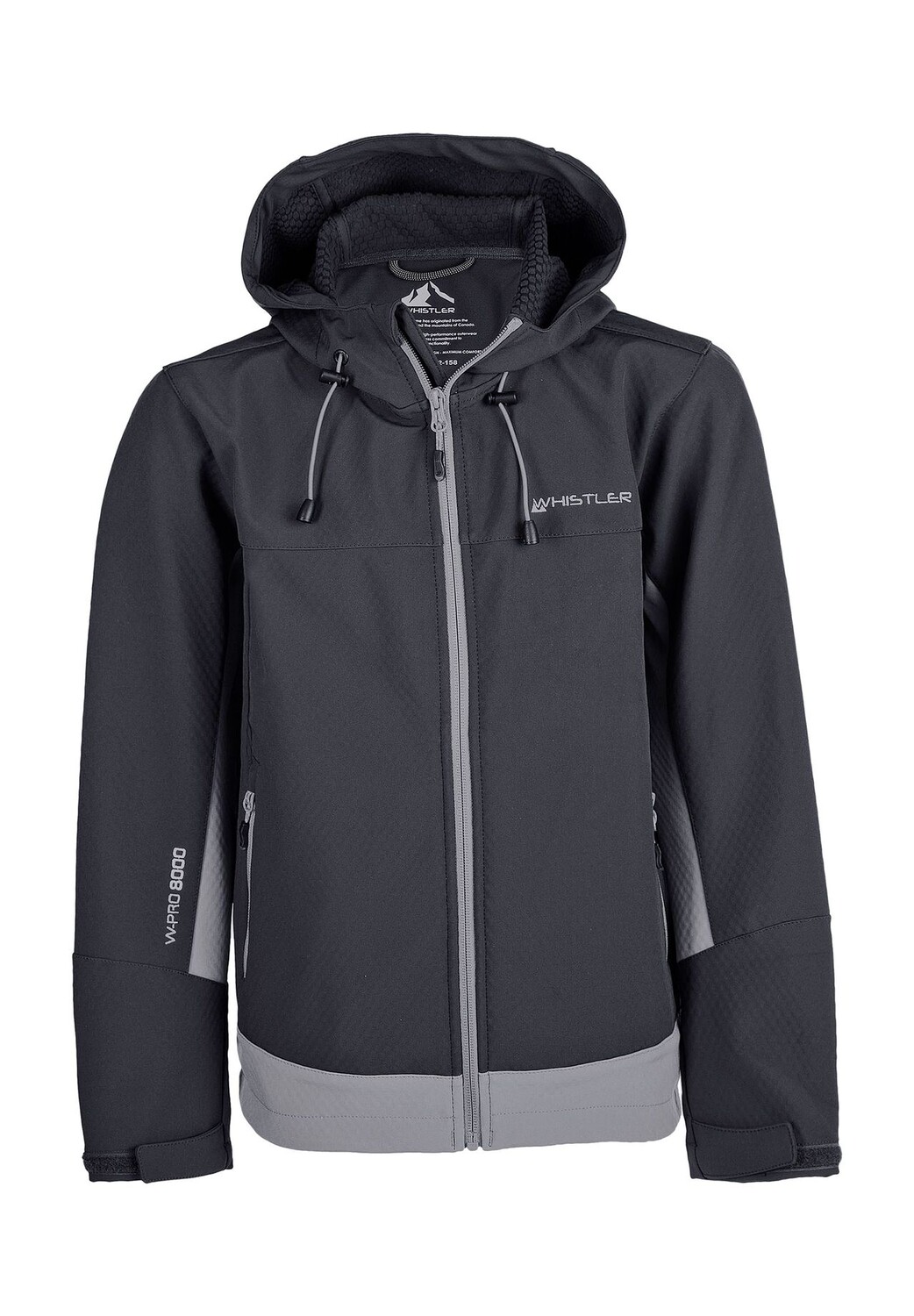 

Куртка Ryder Softshell с водным столбом 8000 мм WHISTLER, черный